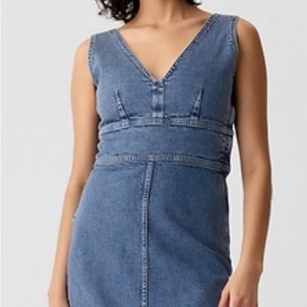 Denim Midi Dress - Picture 3 of 6